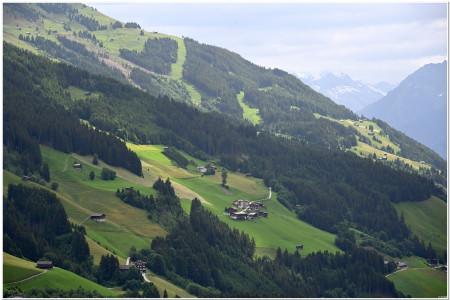 Rolling Hillsides above Finkenberg