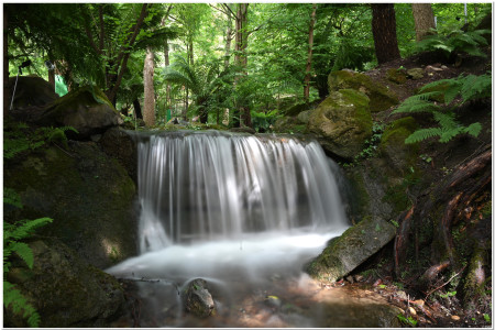 Zen falls Trauttmansdorff gardens