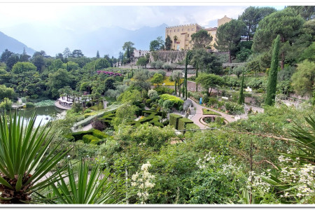 The Trauttmansdorff Gardens at Merano