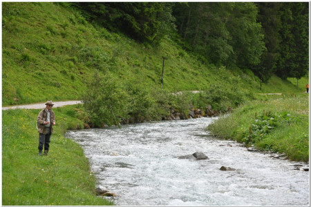 Very popular Fly Fishing on the Ziller river