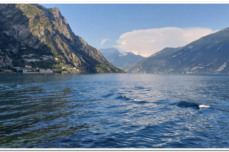 Lake Garda and Limone sul Garda fishing village