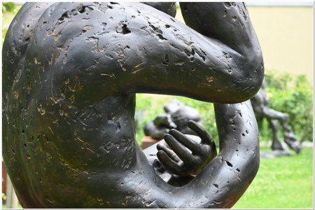Sculpture in the Spanish Consulate Gardens