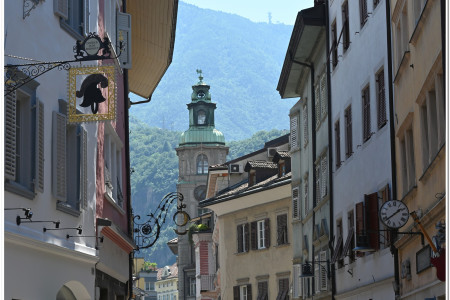 Old buildings and winding alleys